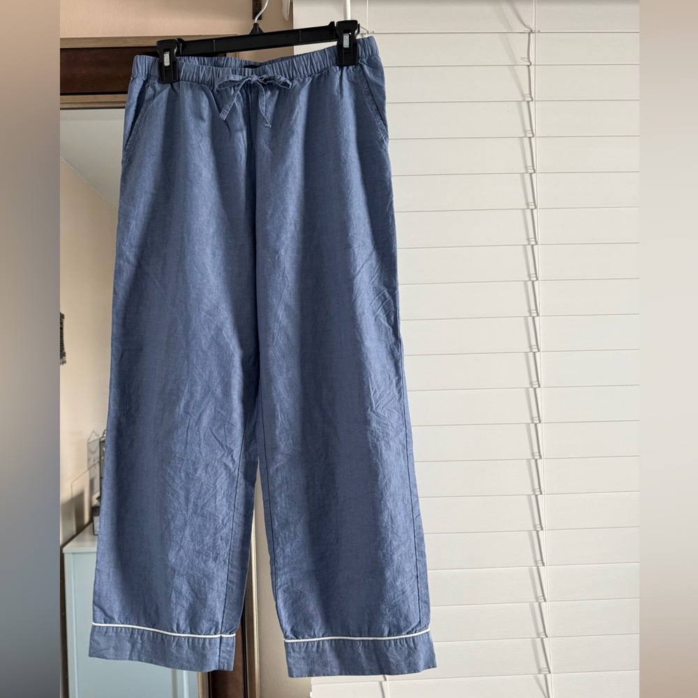 2 GAP Poplin Pajama Pants Set